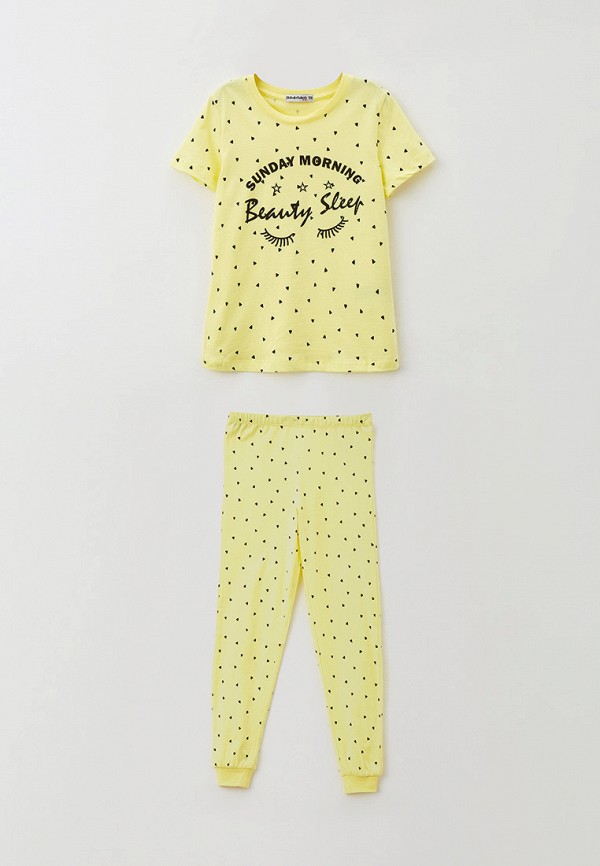 Пижама для девочки Elementarno цвет желтый 
