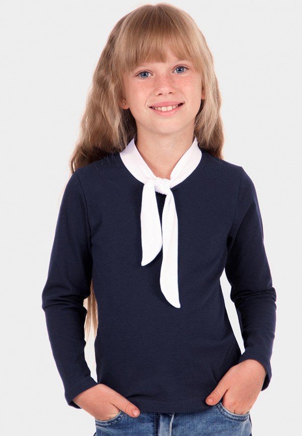 Лонгслив Апрель синий, размер 122, фото 4