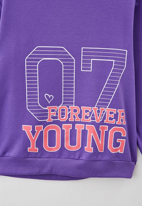 Свитшот Elaria фиолетовый, размер 146, фото 3