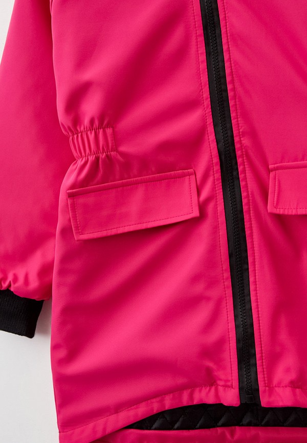 Куртка для девочки утепленная Naturel цвет розовый  Фото 4