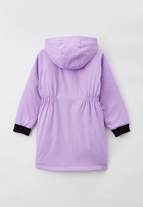 Куртка для девочки утепленная Naturel цвет фиолетовый  Фото 2