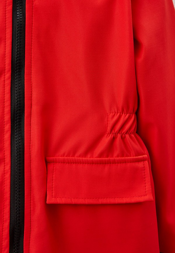 Куртка для девочки утепленная Naturel цвет красный  Фото 3