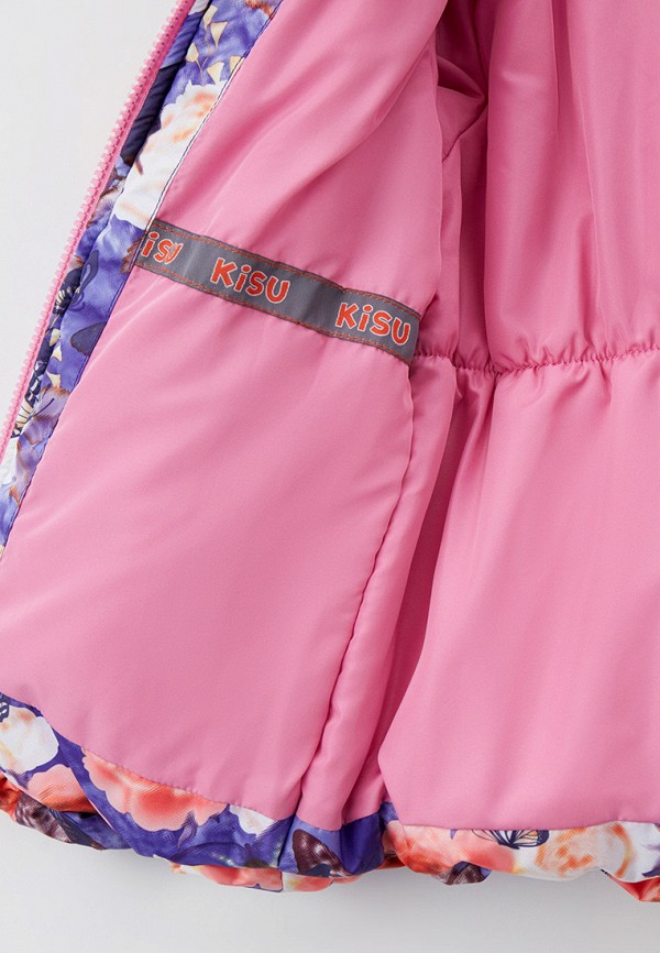 Куртка для девочки утепленная Kisu цвет разноцветный  Фото 3