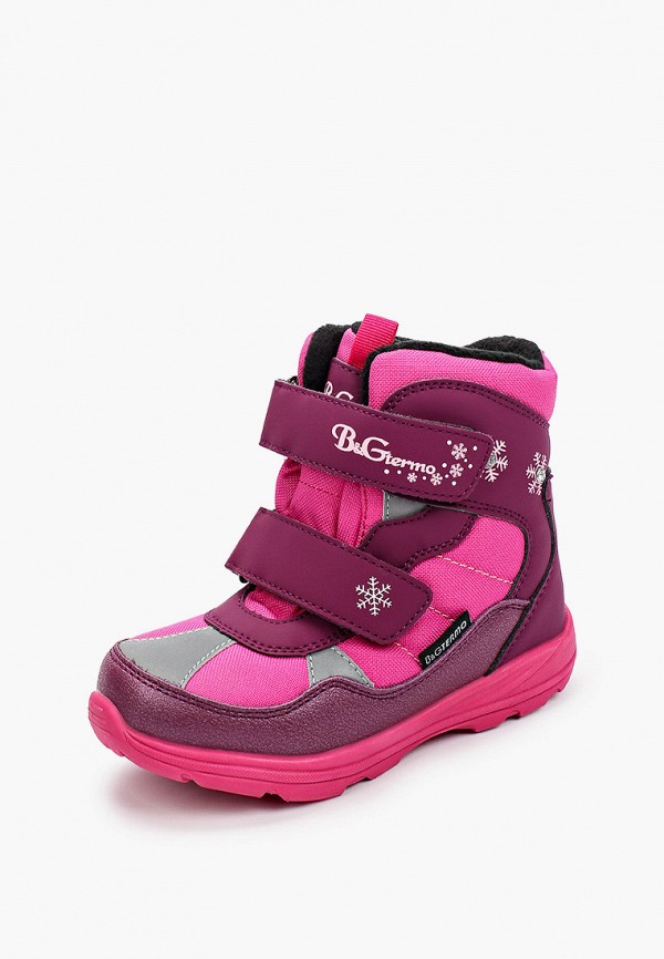 Ботинки для девочки BG Termo цвет фуксия  Фото 2