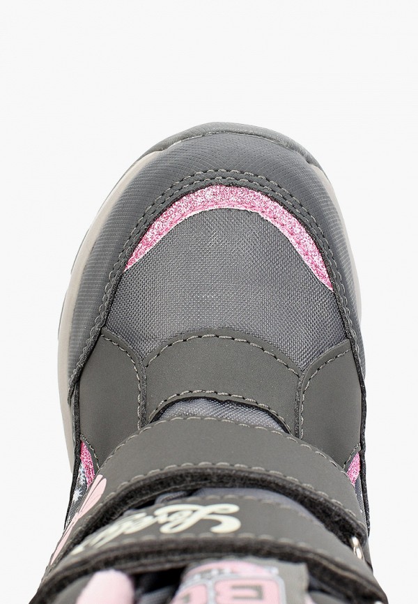 Ботинки для девочки BG Termo цвет серый  Фото 4