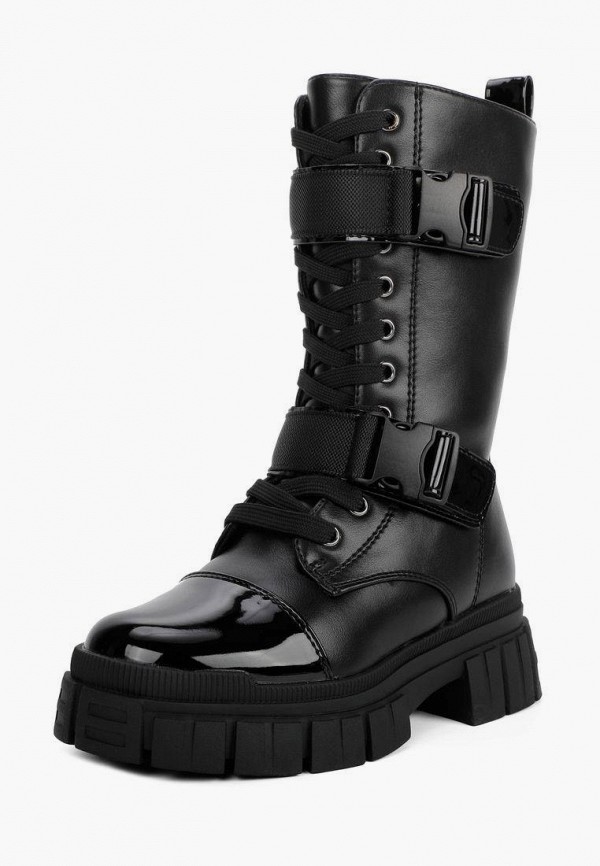 Ботинки для девочки T.Taccardi цвет черный  Фото 2