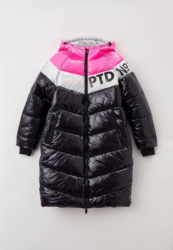 Куртка для девочки утепленная PlayToday цвет черный 
