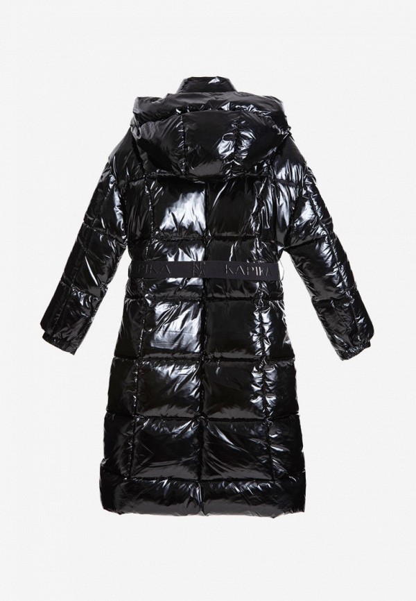 Куртка для девочки утепленная Kapika цвет черный  Фото 2