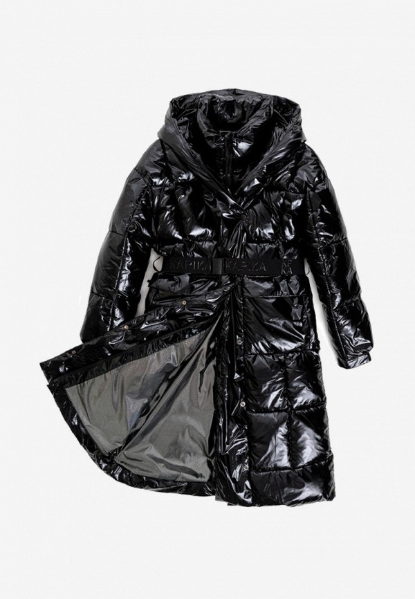 Куртка для девочки утепленная Kapika цвет черный  Фото 3