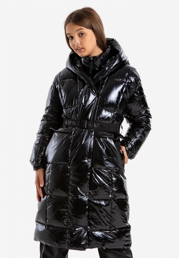Куртка для девочки утепленная Kapika цвет черный  Фото 4