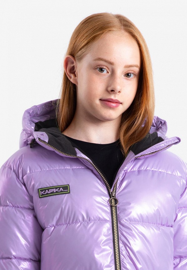 Куртка для девочки утепленная Kapika цвет фиолетовый  Фото 7