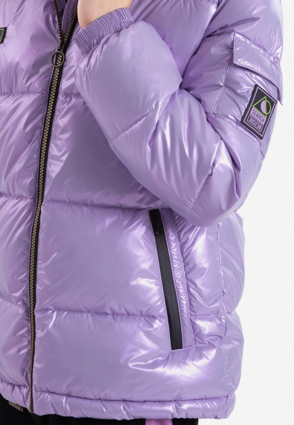 Куртка для девочки утепленная Kapika цвет фиолетовый  Фото 8