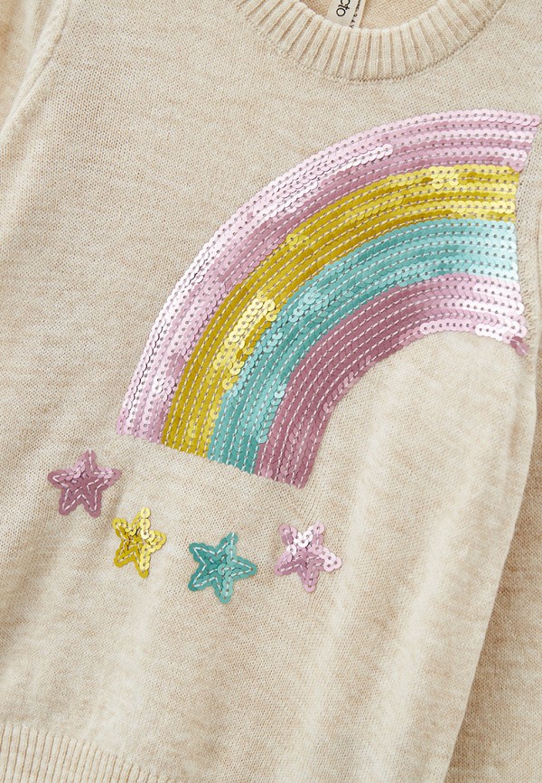 Джемпер D&F бежевый, размер 14, фото 3