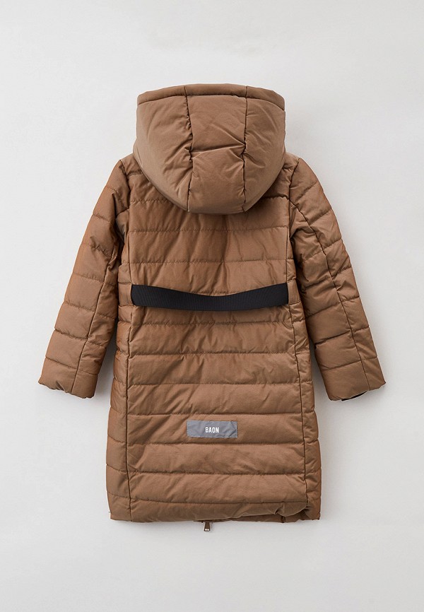 Куртка для девочки утепленная Baon цвет коричневый  Фото 2