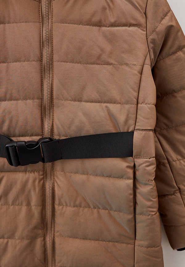 Куртка для девочки утепленная Baon цвет коричневый  Фото 3