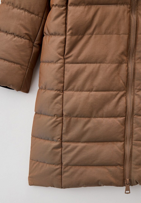 Куртка для девочки утепленная Baon цвет коричневый  Фото 4