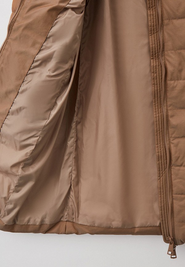 Куртка для девочки утепленная Baon цвет коричневый  Фото 5