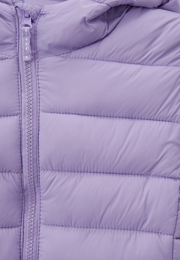 Куртка для девочки утепленная Modis цвет фиолетовый  Фото 4