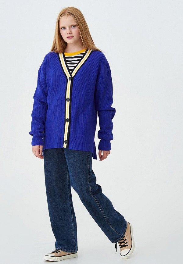 

Кардиган Smena, Синий, oversize