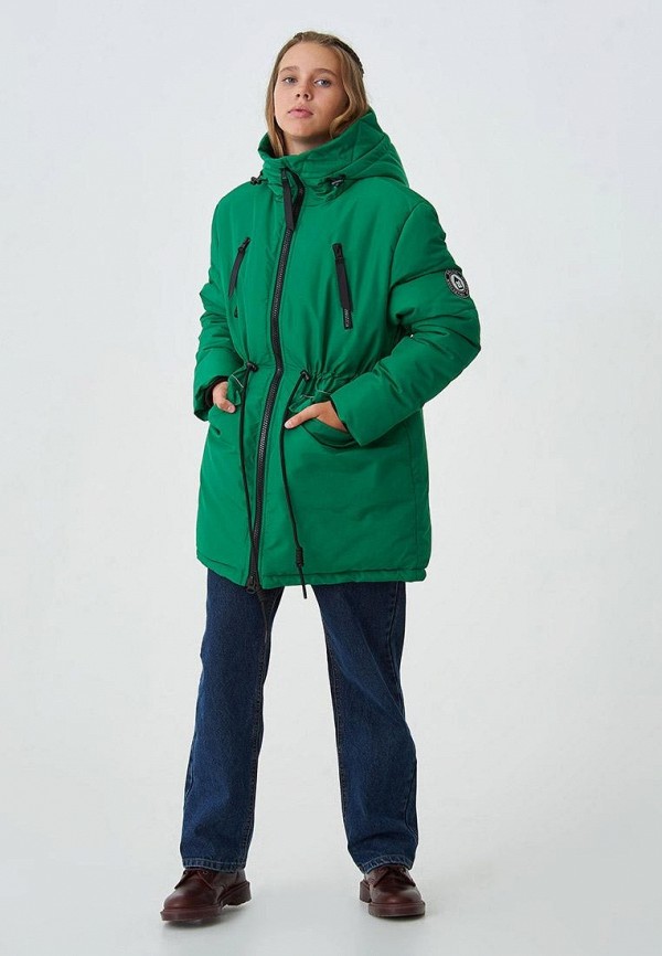 

Парка Smena, Зеленый, oversize