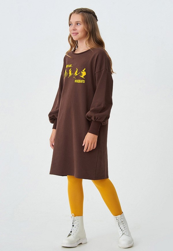

Платье Smena, Коричневый, oversize