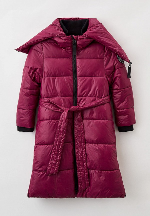 Куртка для девочки утепленная Smena цвет фиолетовый 