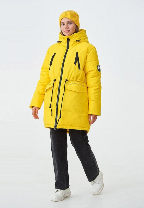 

Парка Smena, Желтый, oversize