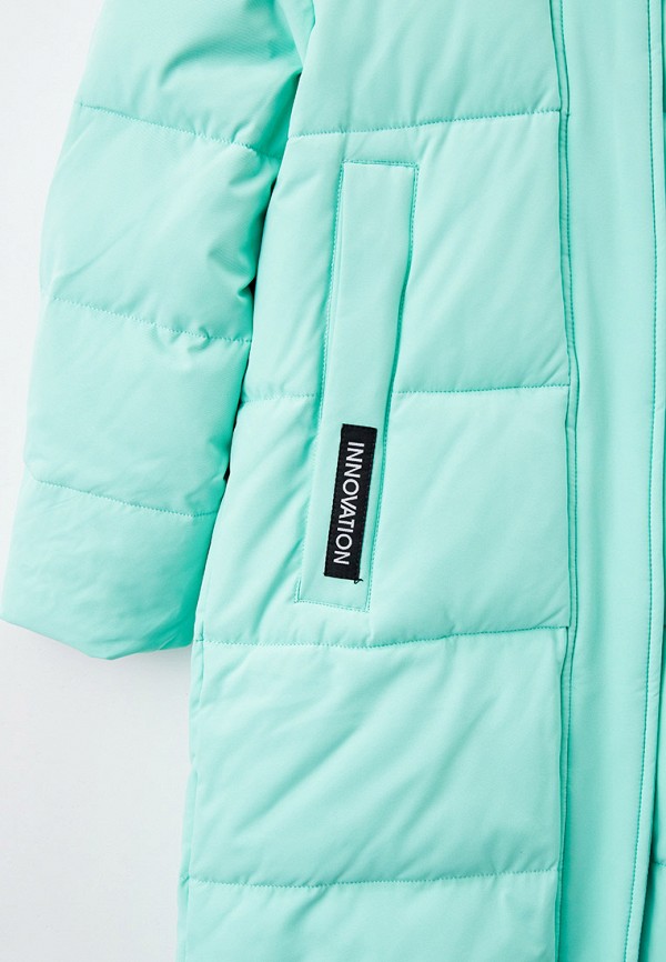 Куртка для девочки утепленная Vitacci цвет бирюзовый  Фото 3