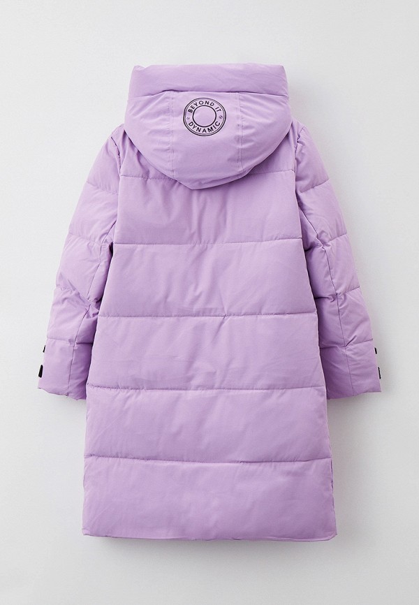 Куртка для девочки утепленная Vitacci цвет фиолетовый  Фото 2