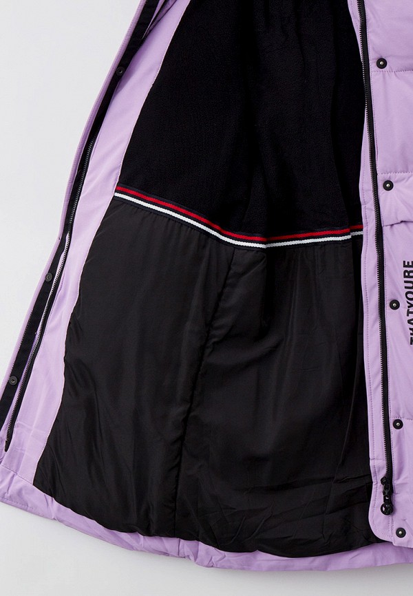 Куртка для девочки утепленная Vitacci цвет фиолетовый  Фото 3