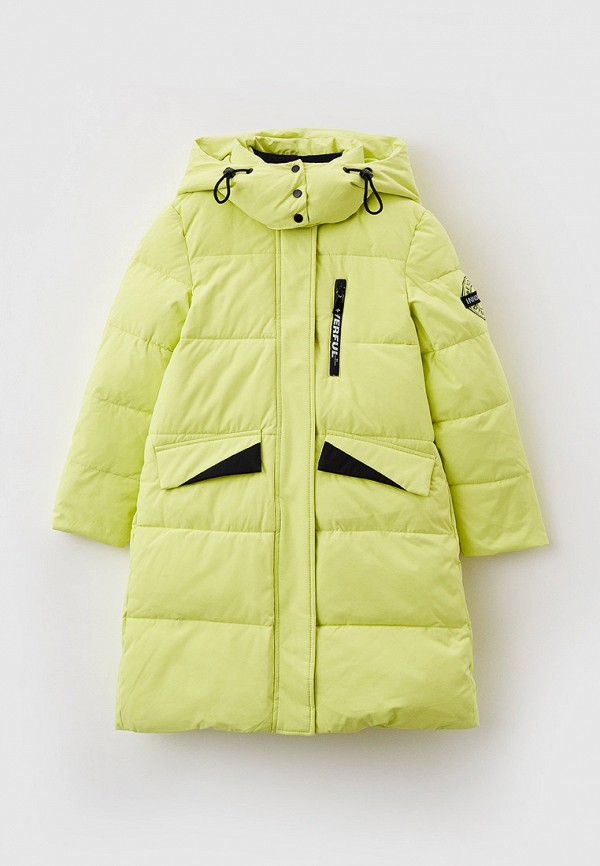 Куртка для девочки утепленная Vitacci цвет зеленый 