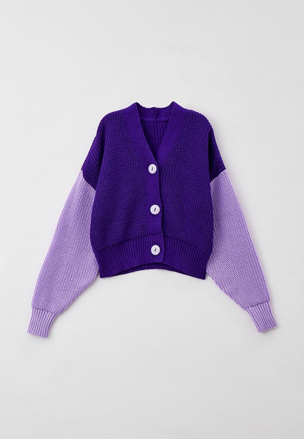 Кардиган для девочки Milanika цвет фиолетовый 