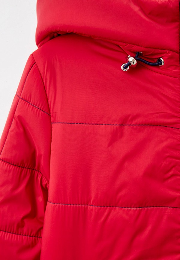 Куртка для девочки утепленная Saima цвет красный  Фото 4