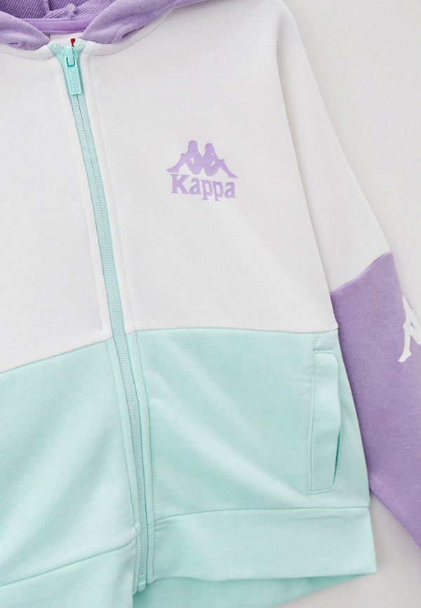 Толстовка для девочки Kappa цвет разноцветный  Фото 3