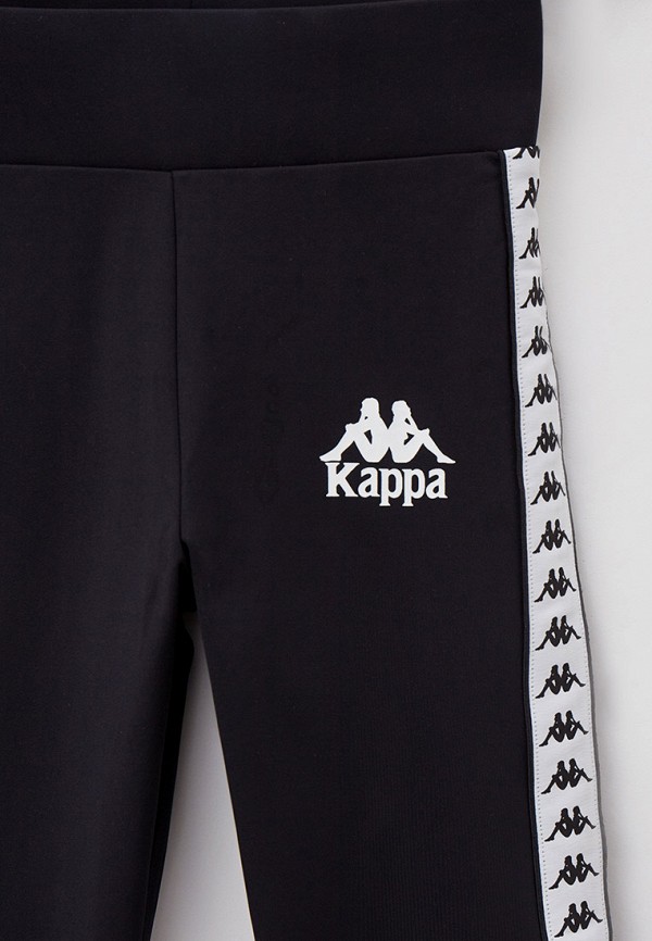Леггинсы для девочки Kappa цвет черный  Фото 3