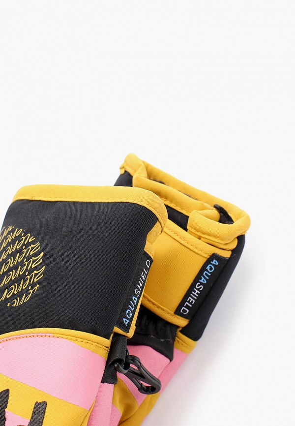 Детские перчатки горнолыжные Ziener цвет розовый  Фото 2
