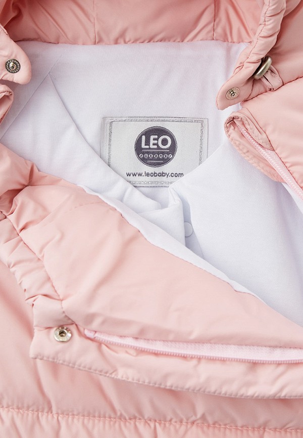 Конверт для новорожденного Leo цвет розовый  Фото 4