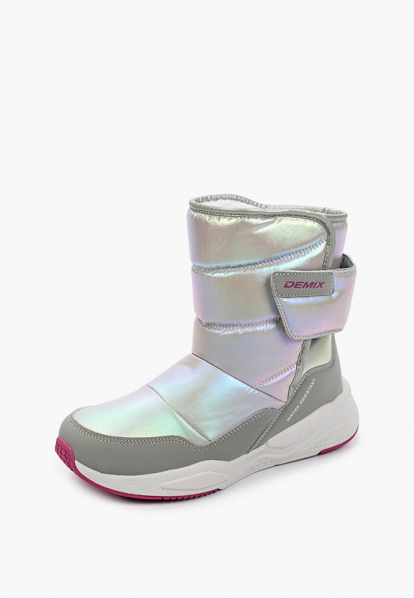 Дутики Demix серебряный, размер 34, фото 2