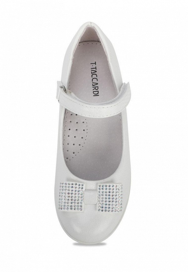 Туфли для девочки T.Taccardi цвет белый  Фото 3