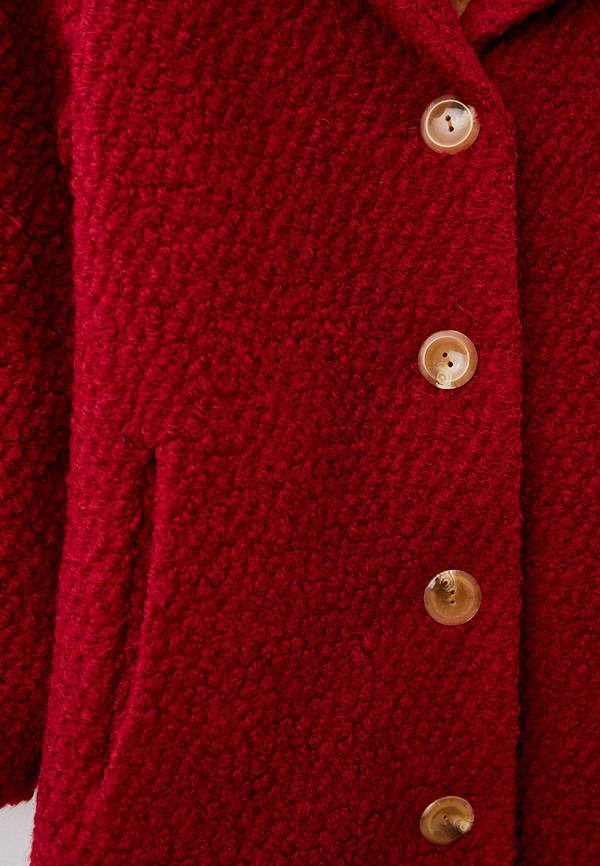 Пальто для девочки Prime Baby цвет бордовый  Фото 3