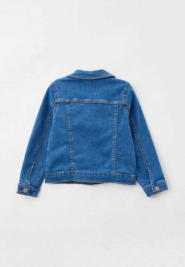 Куртка для девочки джинсовая DeFacto цвет синий  Фото 2