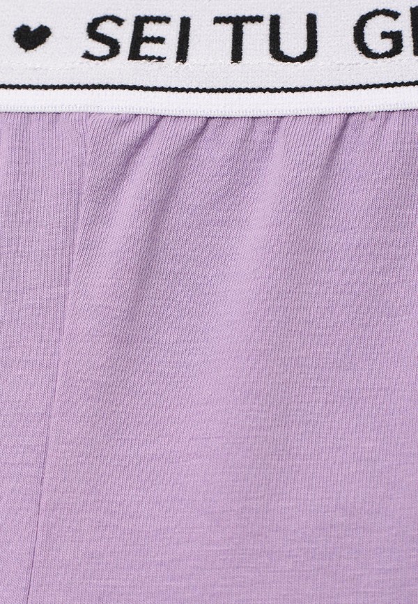 Леггинсы для девочки Sei Tu цвет фиолетовый  Фото 3