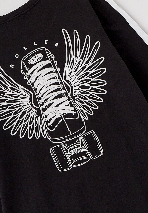 Лонгслив Coccodrillo черный, размер 152, фото 3