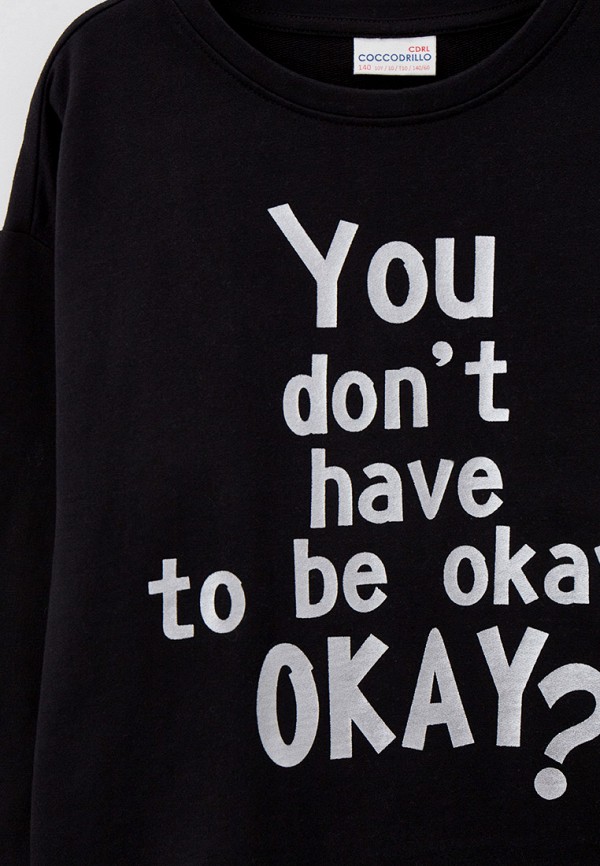 Платье Coccodrillo черный, размер 158, фото 3