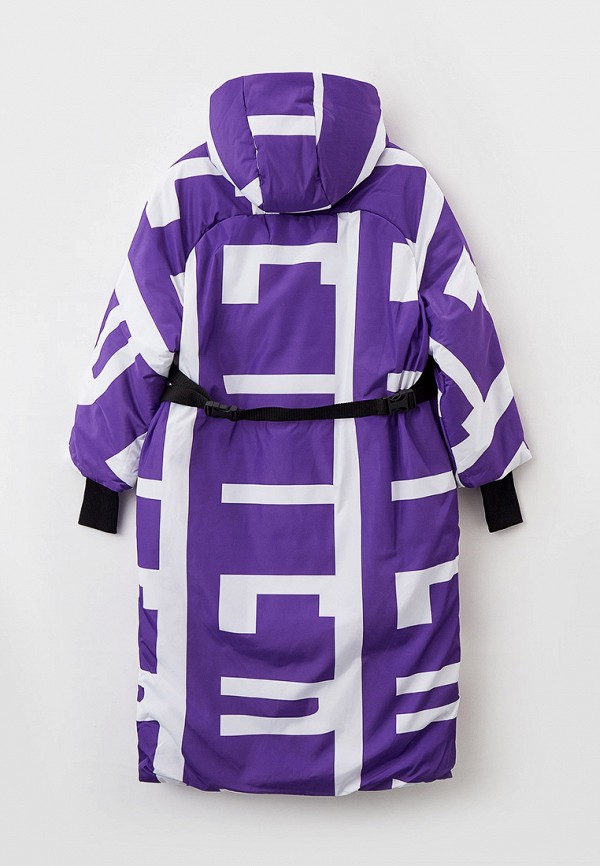 Куртка для девочки утепленная RionaKids цвет фиолетовый  Фото 2