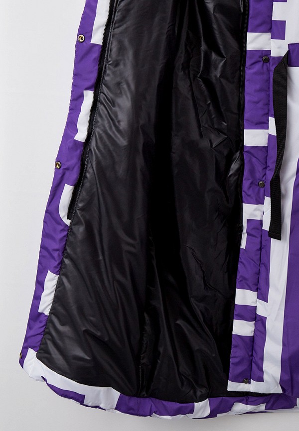 Куртка для девочки утепленная RionaKids цвет фиолетовый  Фото 3