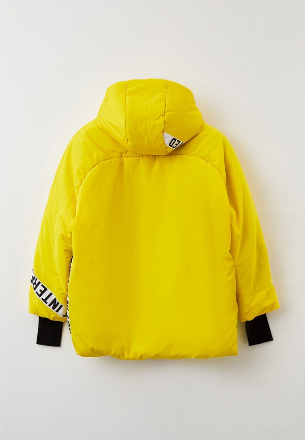 Куртка для девочки утепленная RionaKids цвет желтый  Фото 2