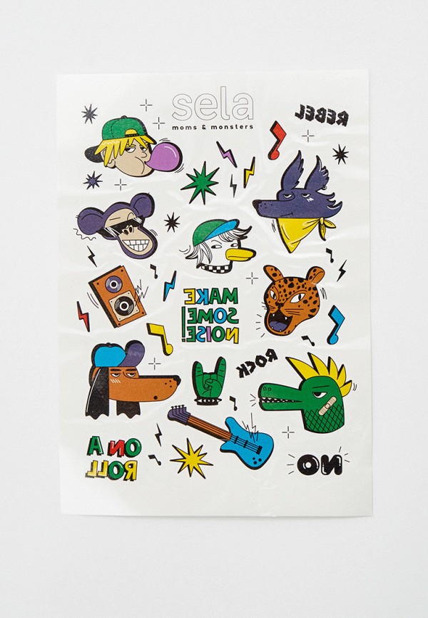 

Временные татуировки Sela, Разноцветный