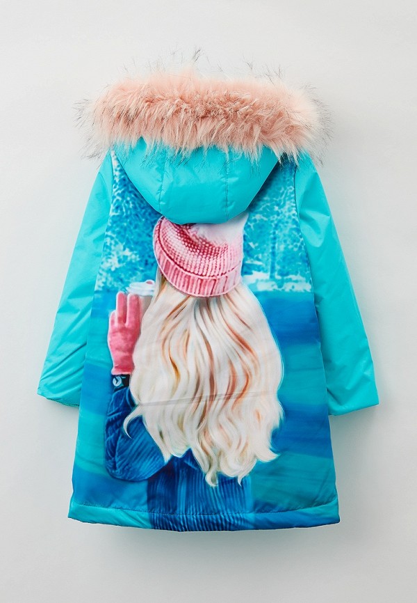 Куртка для девочки утепленная Olmi  Фото 2