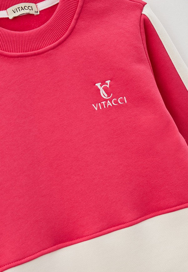 Костюм спортивный для девочки Vitacci цвет розовый  Фото 3